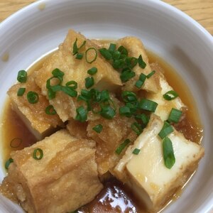 麺つゆで簡単❤︎厚揚げのおろし煮